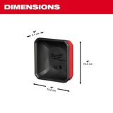 Milwaukee PACKOUT Magnetic Bin Tool Holder, 4 in. x 4 in. x 2 in.