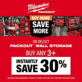 Milwaukee PACKOUT Magnetic Bin Tool Holder, 4 in. x 4 in. x 2 in.