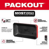 Milwaukee PACKOUT Large Magnetic Bin Tool Holder, 8 in W x 4 in D x 2 in H