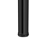 Richelieu 34-1/4 in. Black Metal Round Adjustable Table Leg