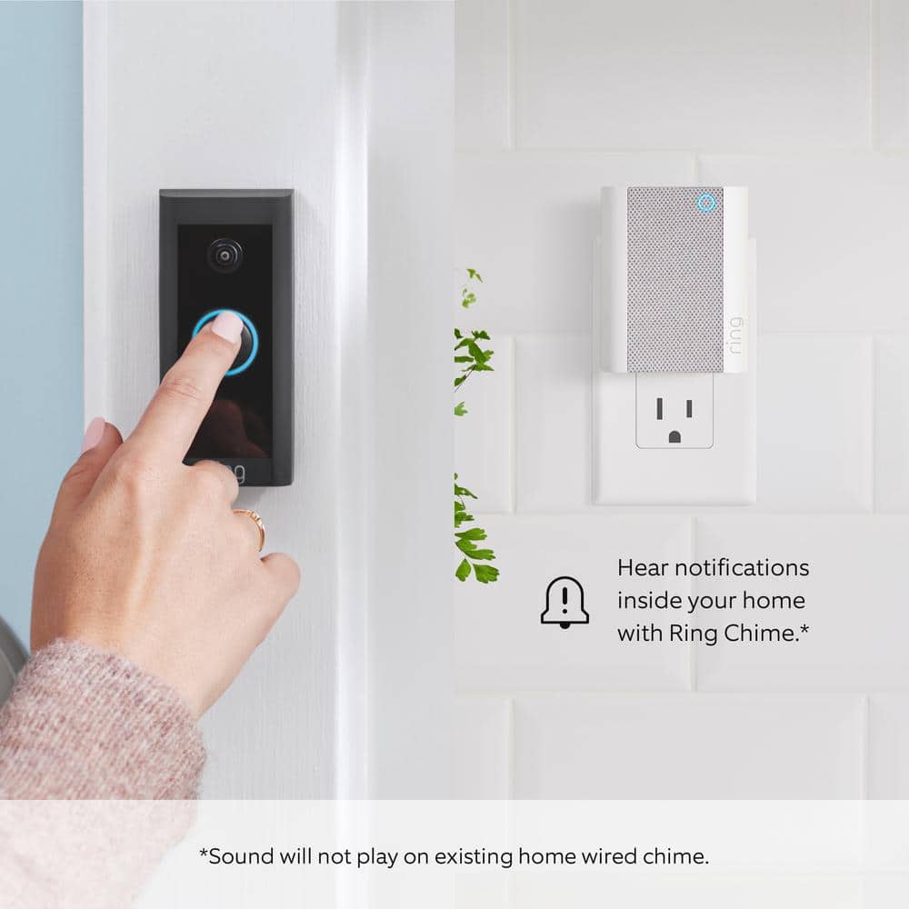 Ring Video Doorbell Wired - Smart WiFi Doorbell Camera with 2-Way Talk, Night Vision and Motion Detection