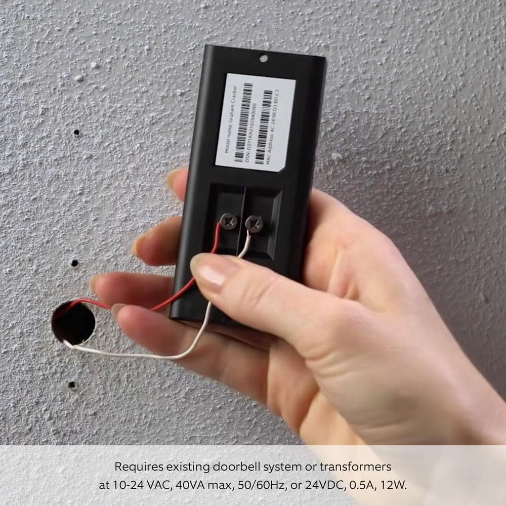 Ring Video Doorbell Wired - Smart WiFi Doorbell Camera with 2-Way Talk, Night Vision and Motion Detection