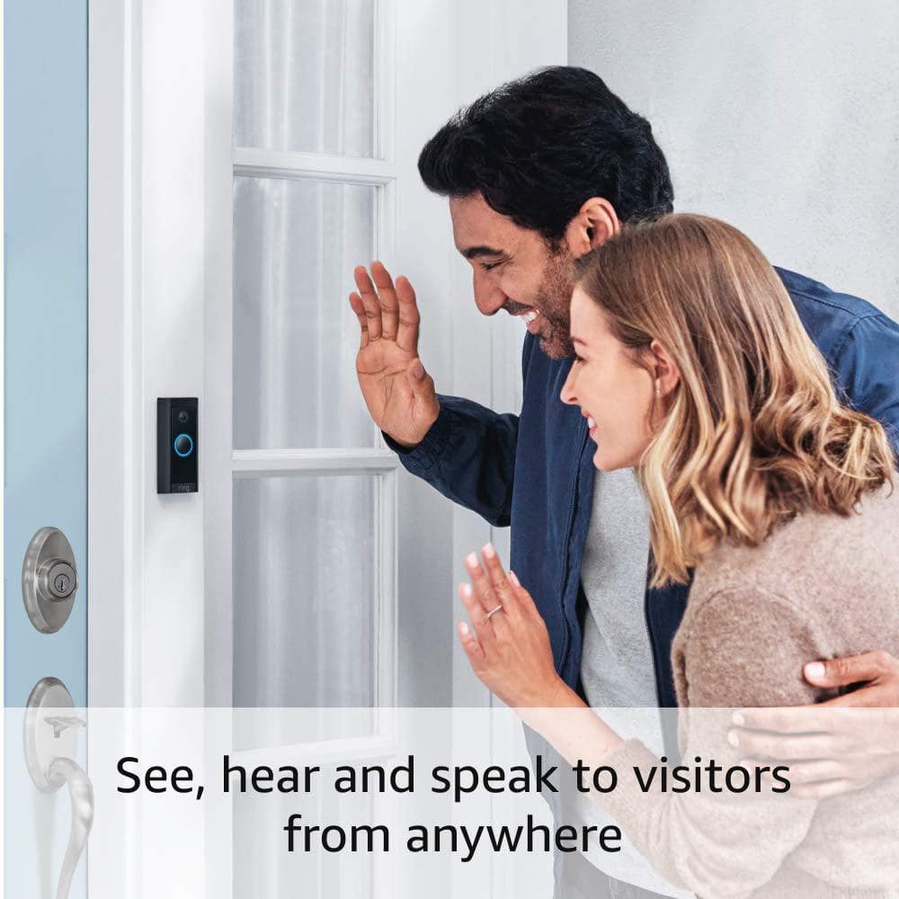 Ring Video Doorbell Wired - Smart WiFi Doorbell Camera with 2-Way Talk, Night Vision and Motion Detection