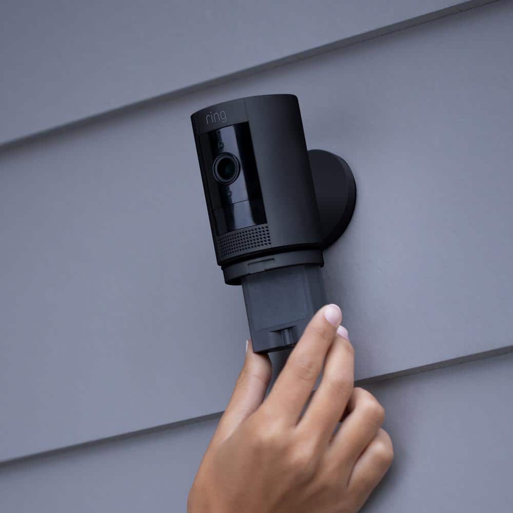 Ring Stick Up Cam Battery - Wireless Camera Indoor/Outdoor Smart Security Wi-Fi Video with 2-Way Talk, Night Vision, Black