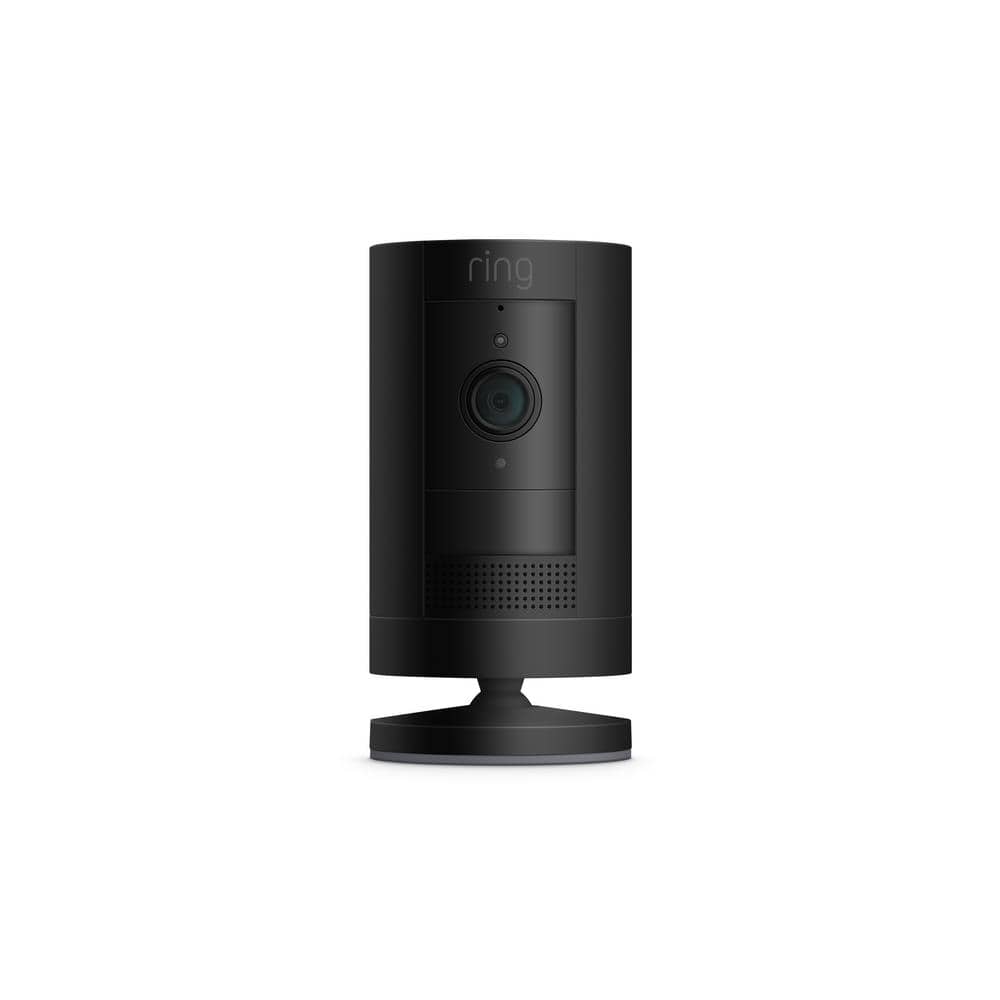 Ring Stick Up Cam Battery - Wireless Camera Indoor/Outdoor Smart Security Wi-Fi Video with 2-Way Talk, Night Vision, Black