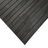 Rubber-Cal Corrugated Wide Rib 3 ft. x 4 ft. Black Rubber Flooring (12 sq. ft.)