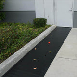 Rubber-Cal Corrugated Wide Rib 3 ft. x 20 ft. Black Rubber Flooring (60 sq. ft.)