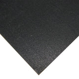 Rubber-Cal "Elephant Bark" Rubber Flooring – 3/16 in. x 4 ft. x 6 ft., Black