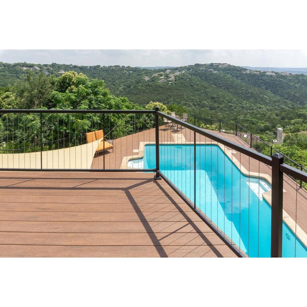 Fortress Building Products FE26 Vertical Cable Rail 40-in Rail Support