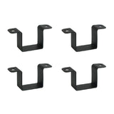 FORTRESS Fe26 Cable Rail 1-in Black Sand Cap Rail Clip