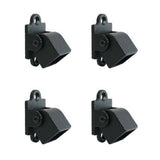 Fe26 Cable Rail 1 in. Black Sand Adjustable Stair Corner Bracket