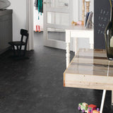 Marmoleum Cinch Loc Seal Black 9.8 mm Thick x 11.81 in. Wide X 11.81 in. Length Laminate Floor Tile (6.78 sq. ft/Case)