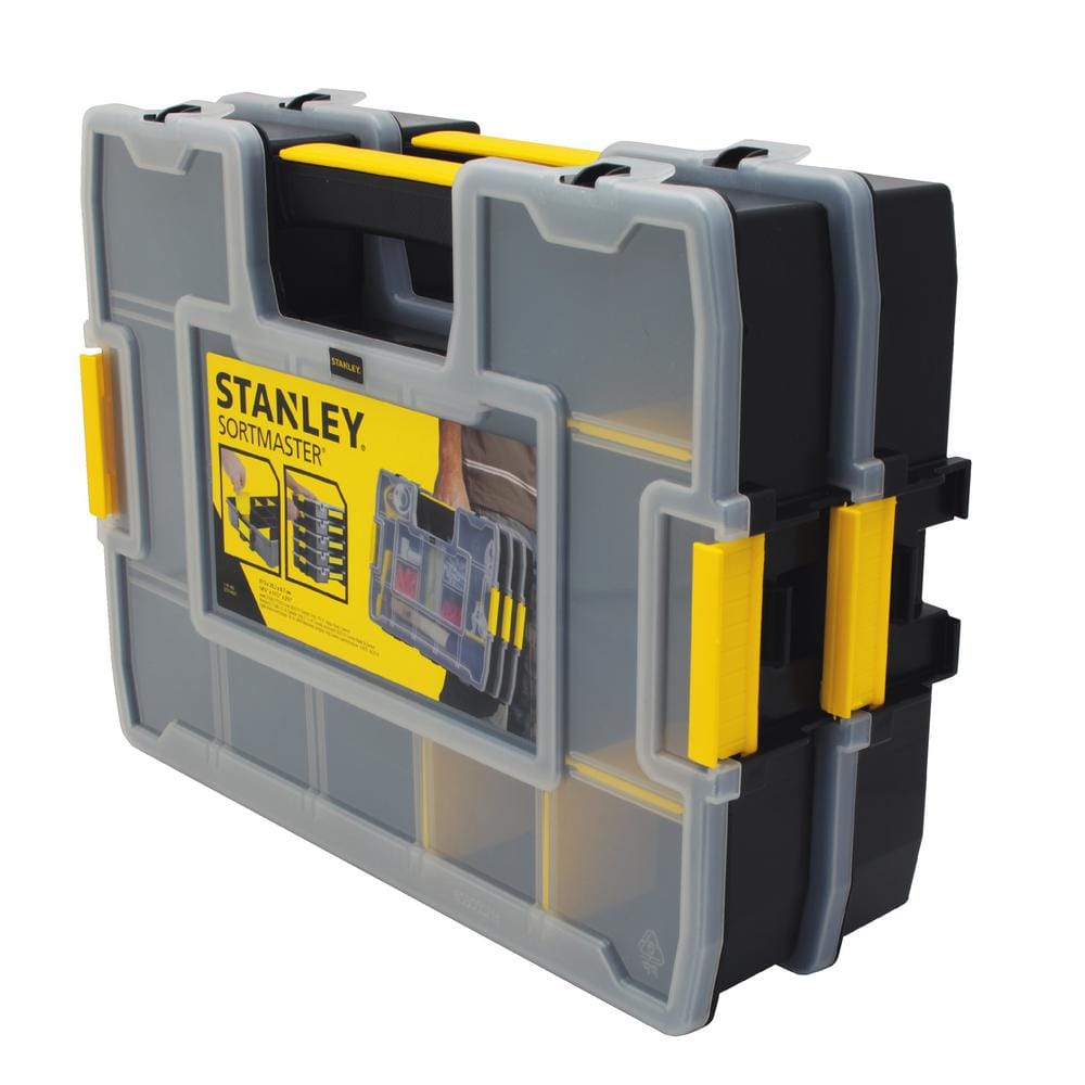 Stanley SortMaster Junior 14-Compartment Small Parts Organizer