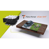 Techno Earth 9 ft. x 17 ft. x 4 inch Geocell Black Honeycomb Ground Grid HDPE Plastic Paver (160 sq. ft.)