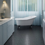 Tidoin Outdoor 1 ft. x 1 ft. Composite Deck Tile in Black(24 Per Box)