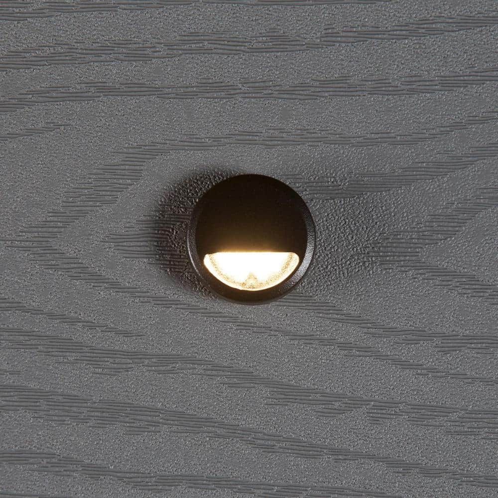 Trex DeckLighting Black LED Riser Lights (4-Pack)