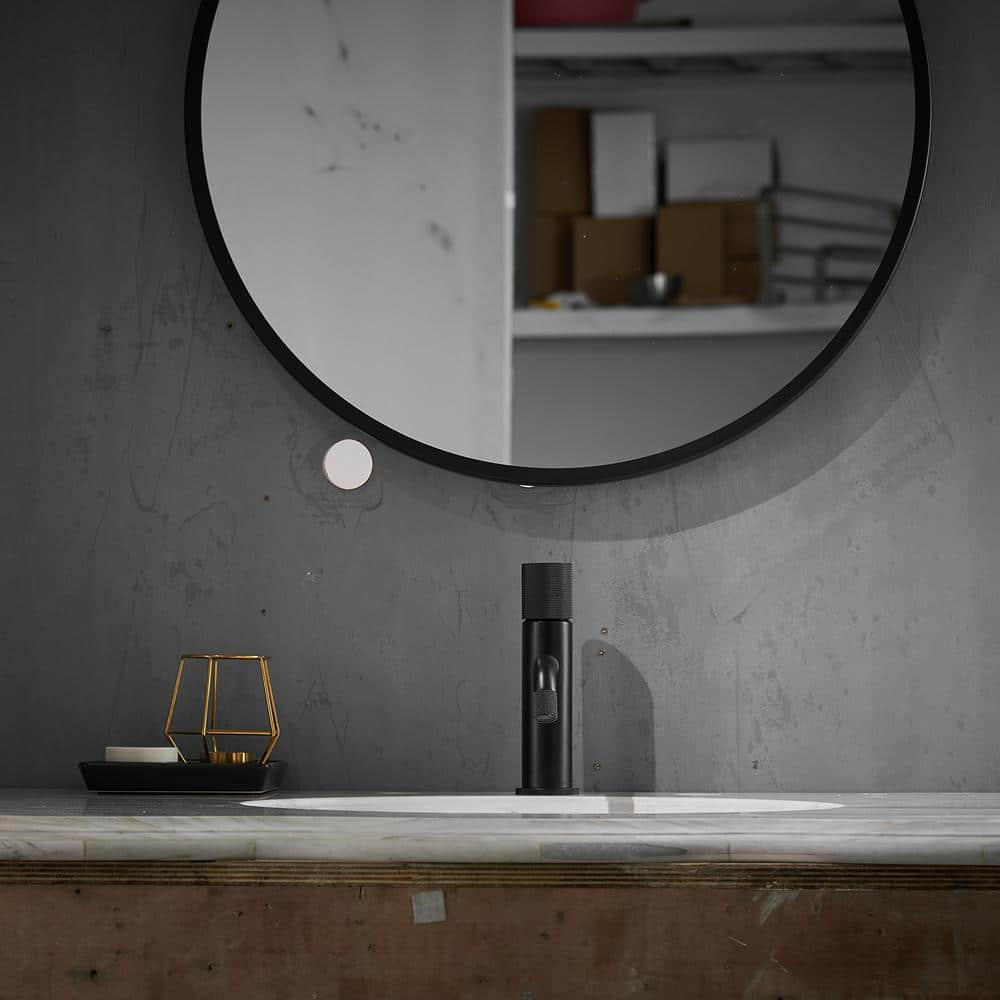 Lukvuzo Modern Commercial Black Bathroom Sink Faucet & Mixer