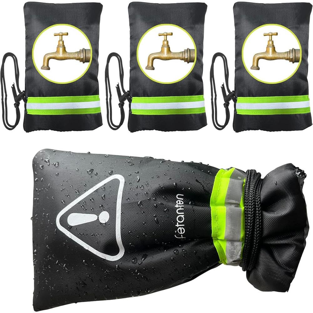 Lukvuzo Outdoor Faucet Covers for Winter Protection (4-Pack)