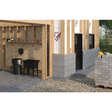 RUGGED TUB 32 in. x 22 in. Polypropylene Freestanding Laundry/Utility Sink in Black