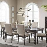 Vanity Art 3-Light Statement Tiered Integrated LED Black Chandelier