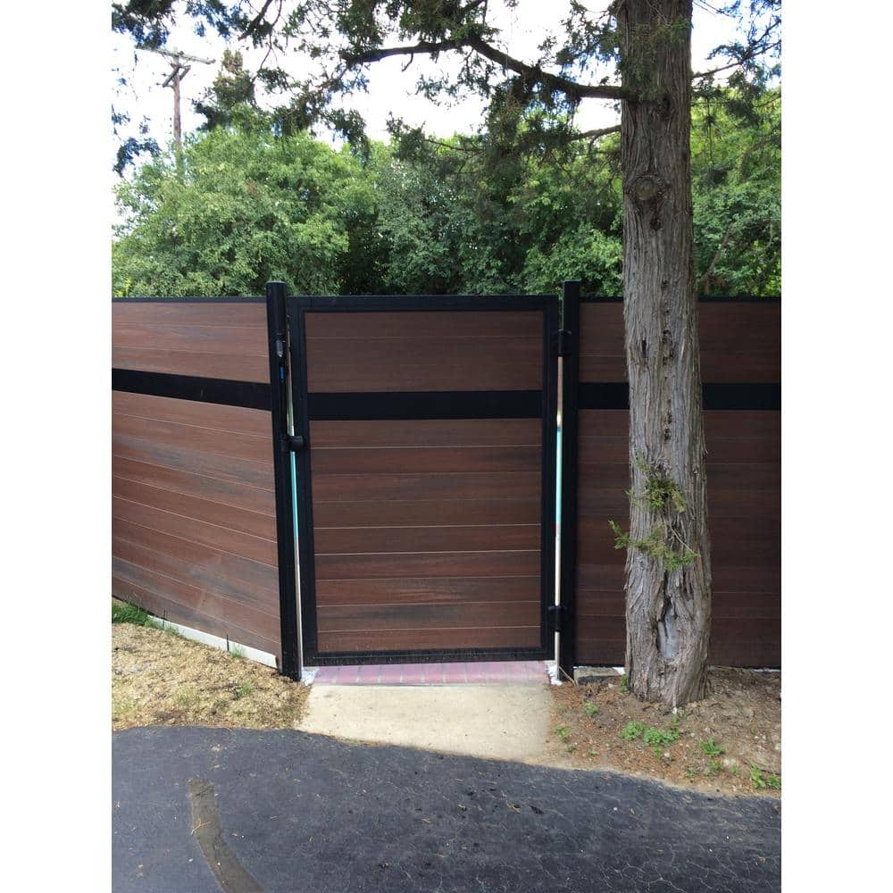 Veranda Euro Style 8 ft. Heavy Duty Fence Gate Post Kit