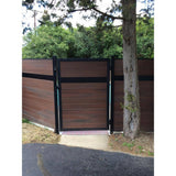 Veranda Euro Style 8 ft. Heavy Duty Fence Gate Post Kit