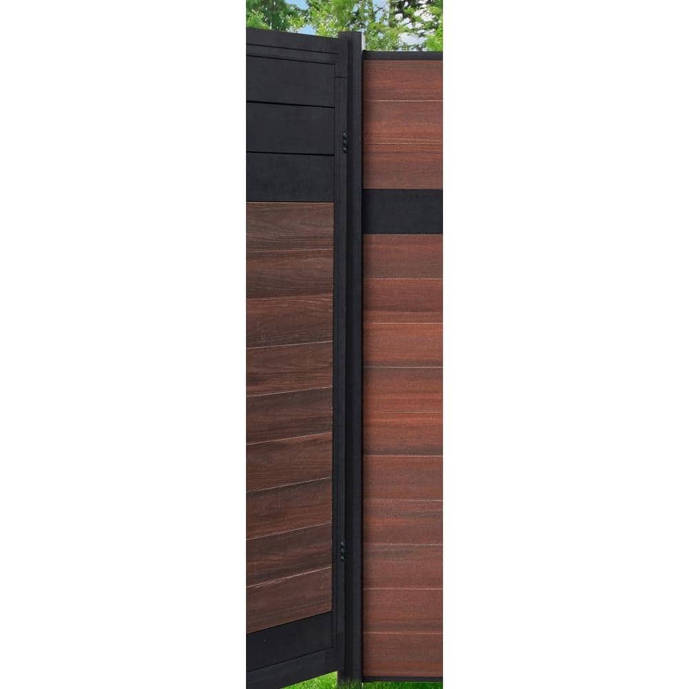 Veranda Euro Style 8 ft. Heavy Duty Fence Gate Post Kit