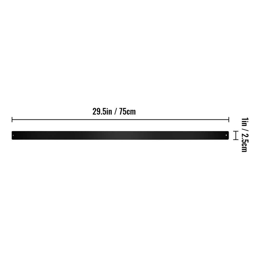 VEVOR 29.5 in. x 1 in. Deck Balusters Staircase Baluster Aluminum Alloy Deck Rail Metal Spindles for Outdoor (76-Pack)