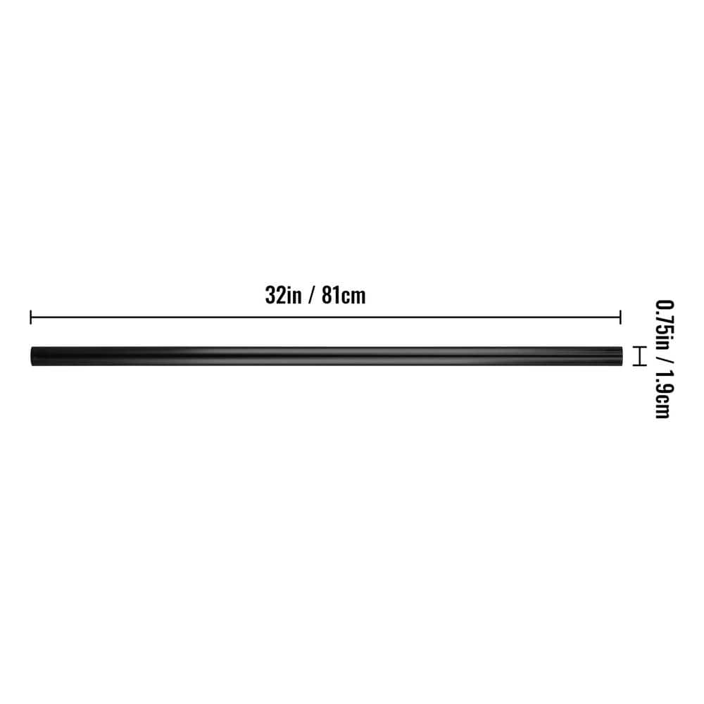 VEVOR 32 in. x 0.8 in. Deck Balusters Staircase Baluster Aluminum Alloy Deck Railing Square Baluster for Outdoor (101-Pack)