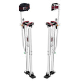 VEVOR Drywall Stilts 36 in. - 50 in. Adjustable Aluminum Tool Stilts Durable and Non-slip Work Stilts