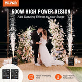 VEVOR Cold Spark Firework Machine x2 500 W 6.6-13 ft. Stage DJ Wedding Event Party