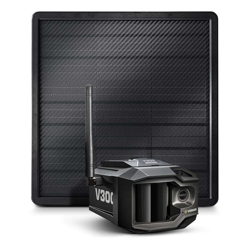 VOSKER V300 Ultimate Solar Powered 4G-LTE Autonomoussecurity Camera