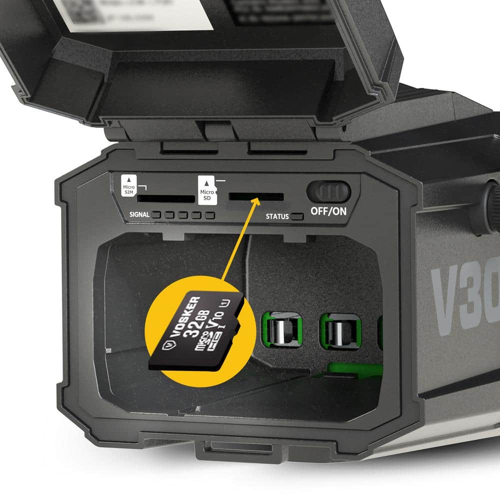 VOSKER V300 Ultimate Solar Powered 4G-LTE Autonomoussecurity Camera