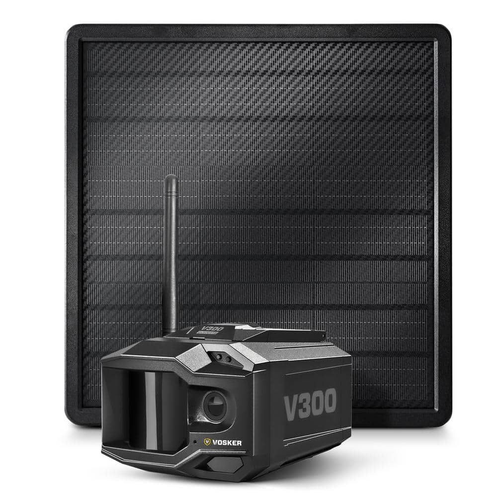 VOSKER V300 Ultimate Solar Powered 4G-LTE Autonomoussecurity Camera