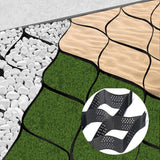 Wellco 3.3 ft. x 16.5 ft. x 2 in. S Series Plastic Ground Geo Grid Driveway Ground Pavers Geocell