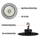Westinghouse 150/200/240 Wattage Selectable UFO LED High Bay Light 4000-5000-6000K