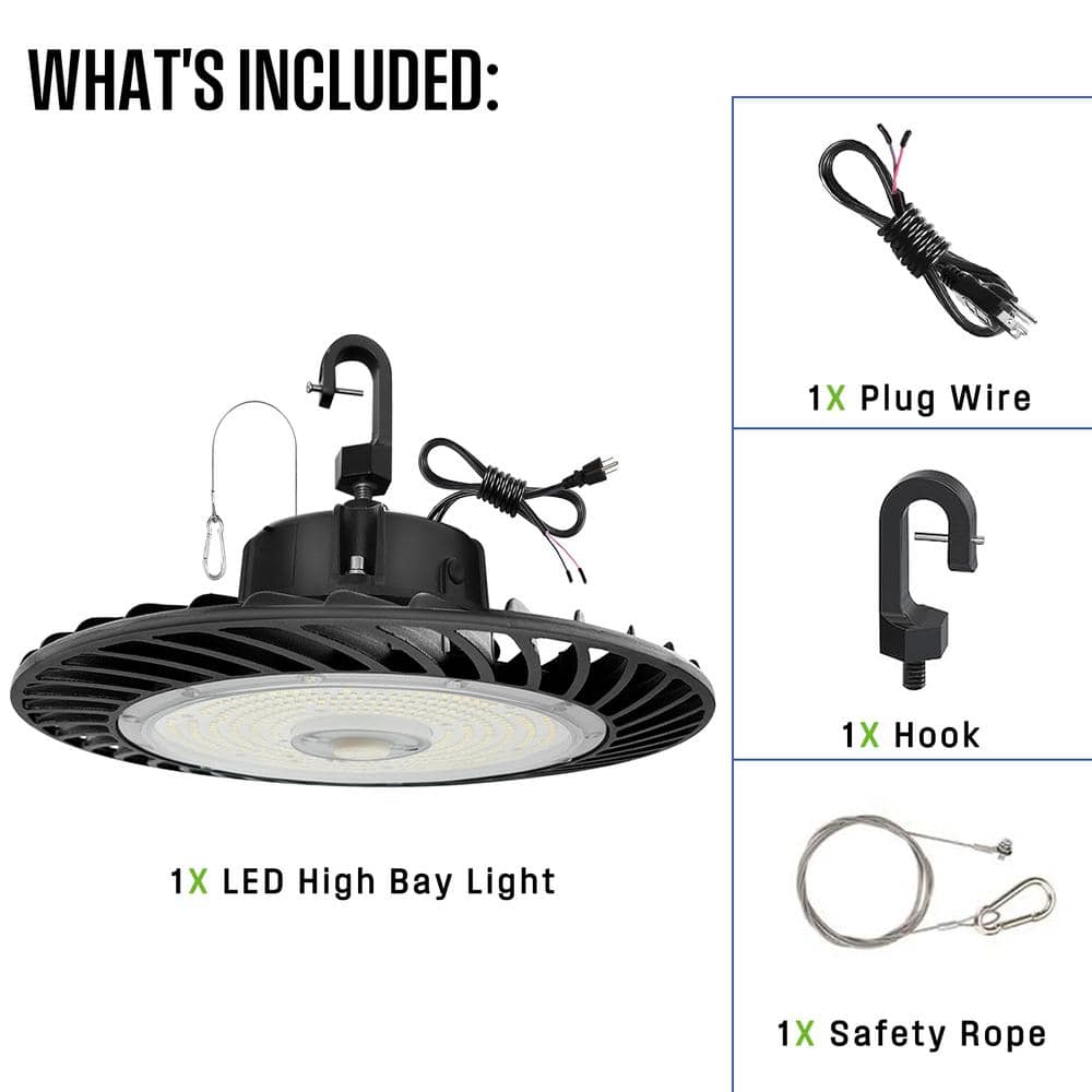 Westinghouse 150/200/240 Wattage Selectable UFO LED High Bay Light 4000-5000-6000K
