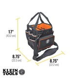 Klein Tools Tradesman Pro Tool Tote, 40 Pockets, 10-Inch (Model 5541610-14)