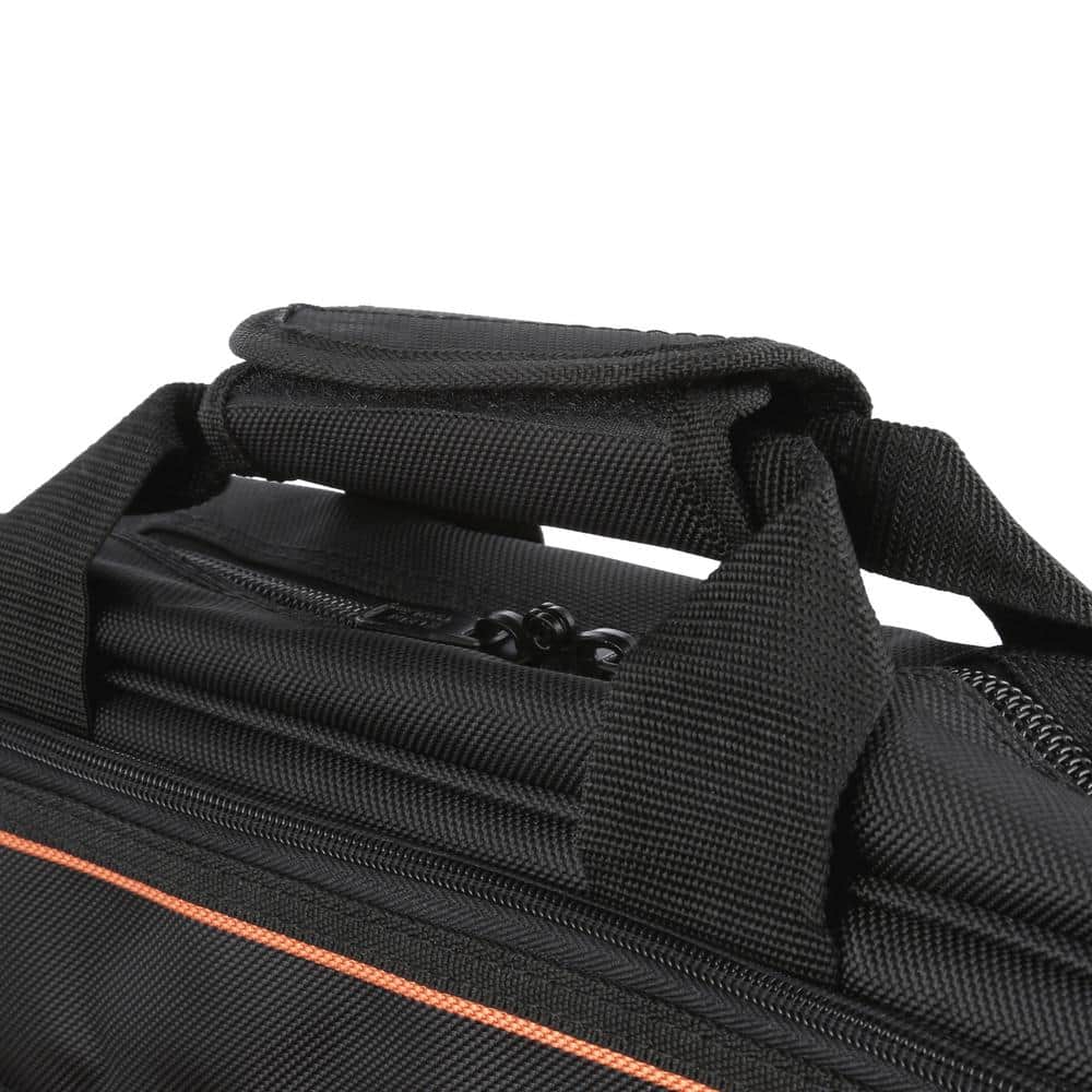 Klein Tools Tradesman Pro Tech Tool Bag with Laptop Pocket, 22 Pockets, 16 in (Model 55455M)