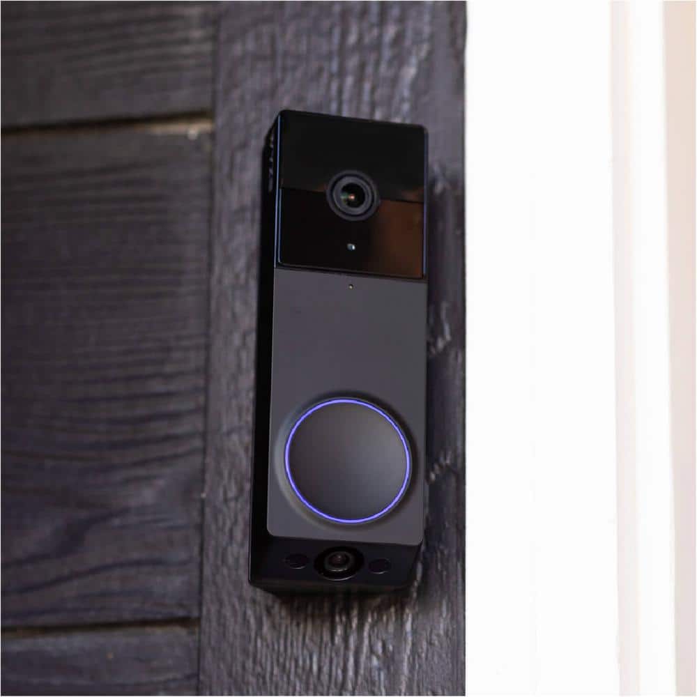 Wyze Wireless Duo Cam Video Doorbell (with Chime), Battery Powered, 2K Full HD Video, 2 Cameras, 2-Way Audio, Night Vision