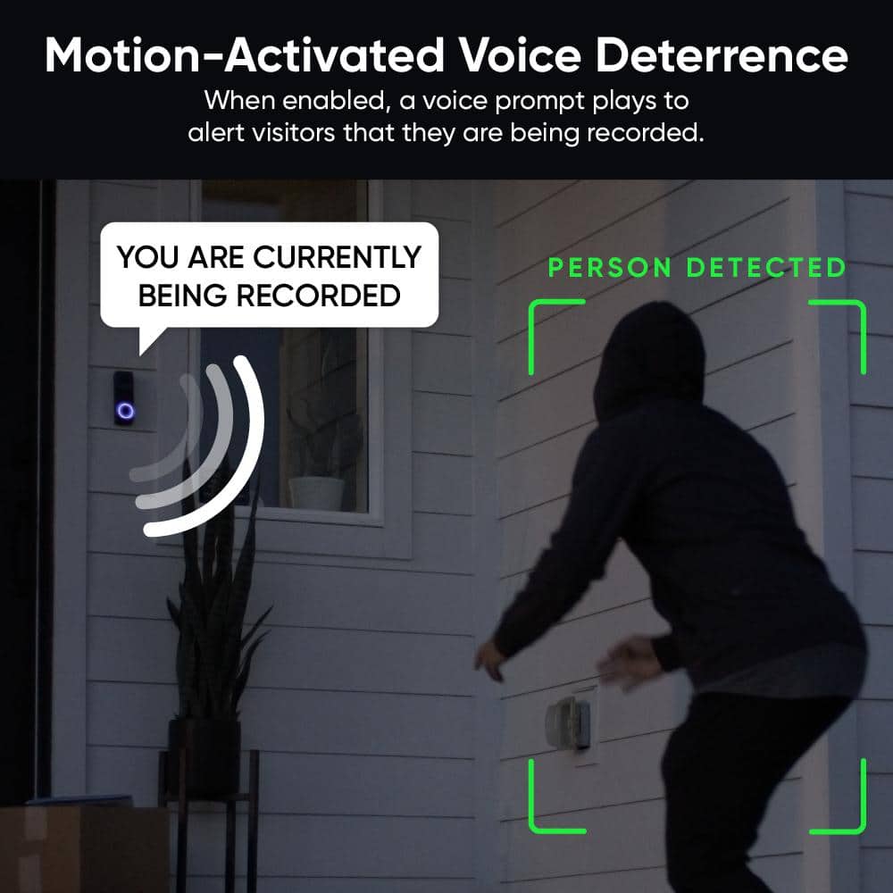 Wyze Wireless Duo Cam Video Doorbell (with Chime), Battery Powered, 2K Full HD Video, 2 Cameras, 2-Way Audio, Night Vision