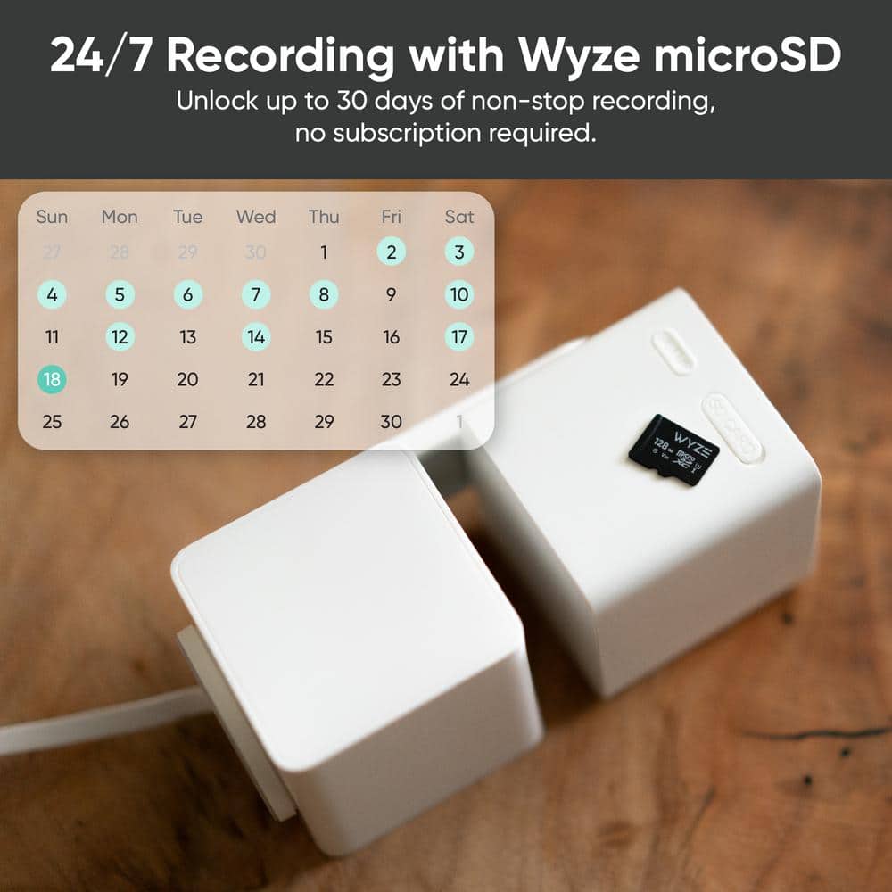 Wyze Pan V3 Wired Indoor/Outdoor 1080P HD Home Security Camera with Privacy Mode, Black