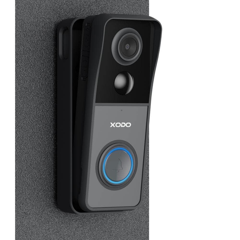 Xodo VD2 Smart Wi-Fi 2k Wireless Video Doorbell with 2-Way Audio