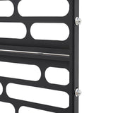 YIYIBYUS Black 6.2 ft. x 2.9 ft. Outdoor Privacy Fence Screen Indoor Outdoor Patio Garden Decorative Panels