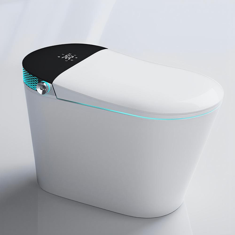 Yulika DJ-G5 Smart Toilet with Heated Bidet Seat, Warm Water Sprayer, and Remote Control