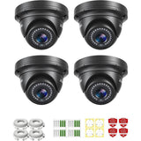 ZOSI ZM4295E 5MP Wired PoE Add-On IP Security Camera, 80 ft. Night Vision, Only Work with Same Brand NVR Model