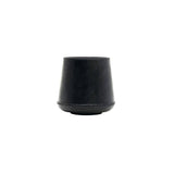 Everbilt 7/8 in. Black Rubber Leg Tips, Anti-Skid Furniture Floor Protectors (4-Pack)