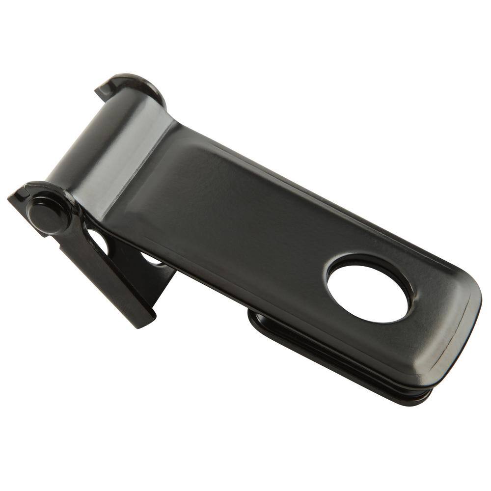 Everbilt 3-1/2 in. Black Rotating Post Safety Hasp
