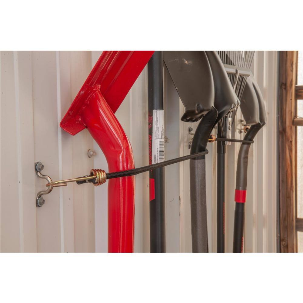 Keeper 48 in. Heavy Duty Black Bungee Cord with Dichromate Hooks (1-Pack)