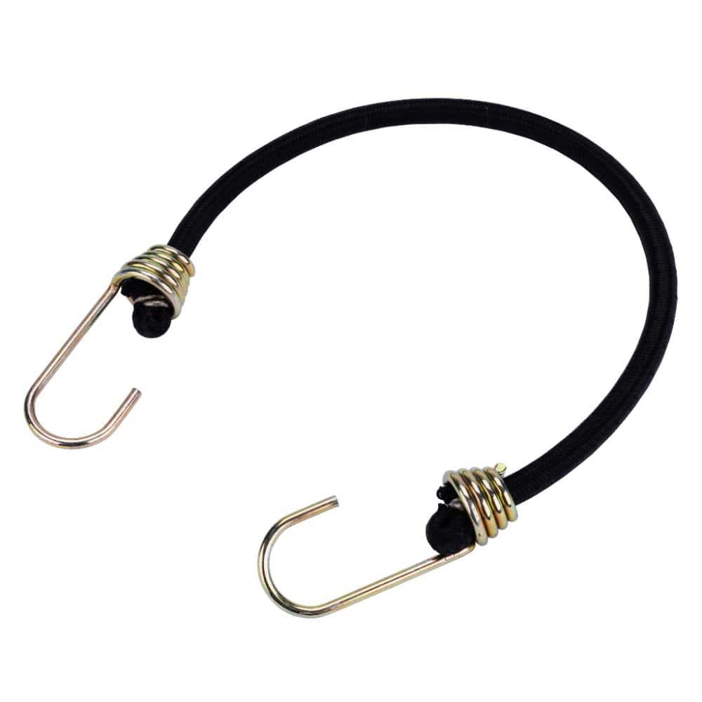 Keeper 18 in. Heavy Duty Bungee Cord with Dichromate Hook (1-Pack)